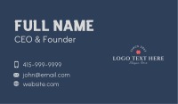 Hipster Rustic Business  Business Card Image Preview