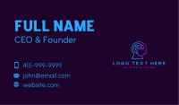 Software AI Programmer Business Card Image Preview