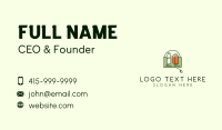 Online Grocery Shopping  Business Card Design