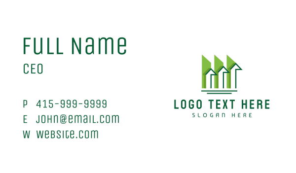 Finance Arrow Corporation Business Card Design Image Preview