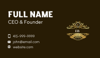 Expensive Premium Ornament Business Card Image Preview