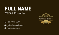 Expensive Premium Ornament Business Card Image Preview