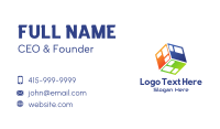 Tech Cube Business Card Image Preview