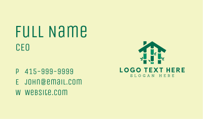 Bamboo Stalk House Business Card Image Preview