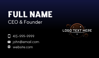 Planet Galaxy Observatory Business Card Preview