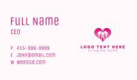 Child Care Orphanage Business Card Image Preview