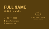 Necklace Jewelry Boutique Business Card Design