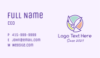 Minimalist Flying Bird Business Card Image Preview