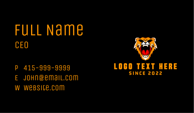 Fierce Lioness Gaming Business Card Image Preview