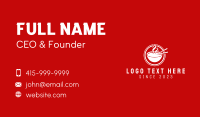 Noodle Soup Bowl Business Card Image Preview