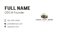 Pickup Truck Moving Vehicle Business Card Image Preview