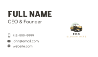 Pickup Truck Moving Vehicle Business Card Image Preview