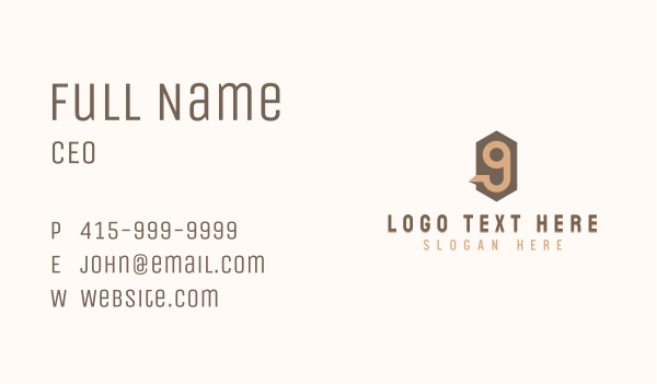 Generic Company Letter G Business Card Design Image Preview
