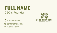Shovel Leaf Gardening Business Card Image Preview