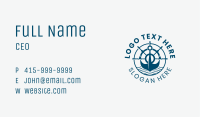 Anchor Wheel Emblem Business Card Image Preview