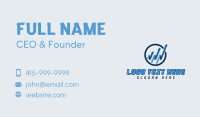 Accounting Finance Growth Business Card Preview