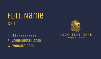Merlion Travel Tourism Business Card