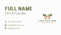 Tree House Cabin Business Card Image Preview