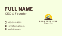 Sun Tropical House  Business Card Design