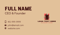Casual Jacket Apparel Business Card Preview