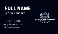 Sports Car Garage Business Card Image Preview