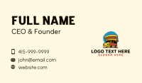 Mobile Hamburger Snack Business Card Preview