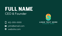 Cyber Startup Company Business Card Image Preview
