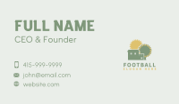 Natural Gardening Home Business Card Image Preview