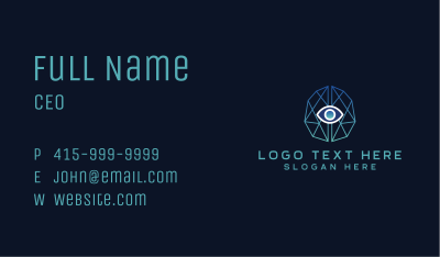 Cyber Eye Detective Agency Business Card Image Preview
