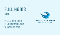 Abstract Wind Air Business Card Image Preview