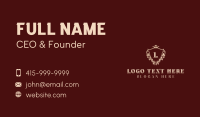 Luxury Regal Shield Business Card Image Preview