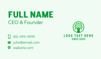 Tree Planting Volunteer Business Card Image Preview