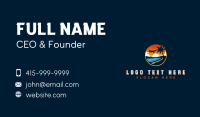 Travel Beach Destination Business Card Preview