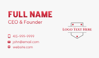 Stars Safety Banner Business Card Image Preview