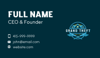 Power Wash Sparkle Clean Business Card Image Preview
