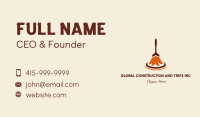 Traditional Broomstick Business Card Image Preview