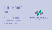 Herbal Lifestyle Human Business Card Image Preview