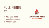 Fire Beef Steakhouse Business Card Image Preview