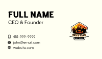 Mountain Cabin Adventure Business Card Image Preview