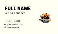 Mountain Cabin Adventure Business Card Image Preview
