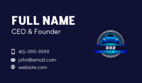 Car Sedan Automotive Business Card Design