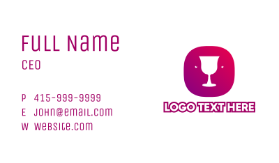 Winery Dog App Business Card Image Preview