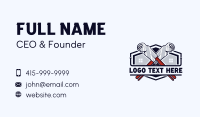 Plumber Pliers Repair Business Card Preview