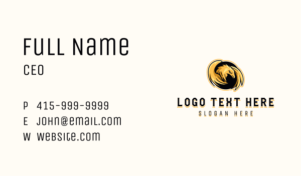 Eagle Gaming Esports Business Card Design Image Preview