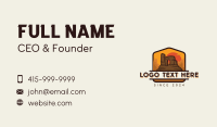 Desert Trekking Adventure Business Card Design