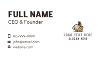 Wheat Bread Bakery Business Card Image Preview