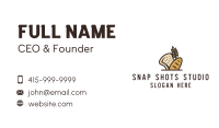Wheat Bread Bakery Business Card Image Preview