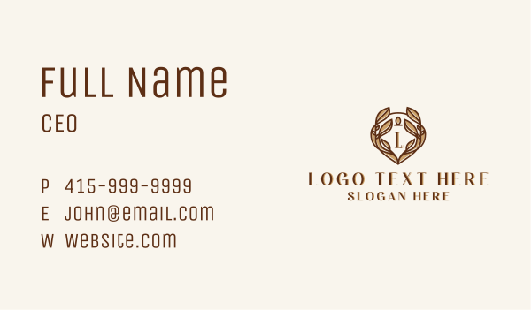 Stylish Royal Crest Business Card Design Image Preview