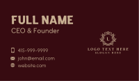 Crown Royal Boutique Business Card Image Preview