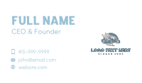 Flying Fish Angler Business Card Design